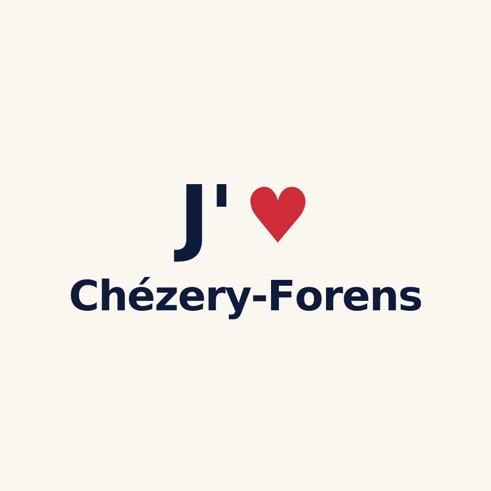 Tasse personnalisée Chézery-Forens — design J'aime Chézery-Forens