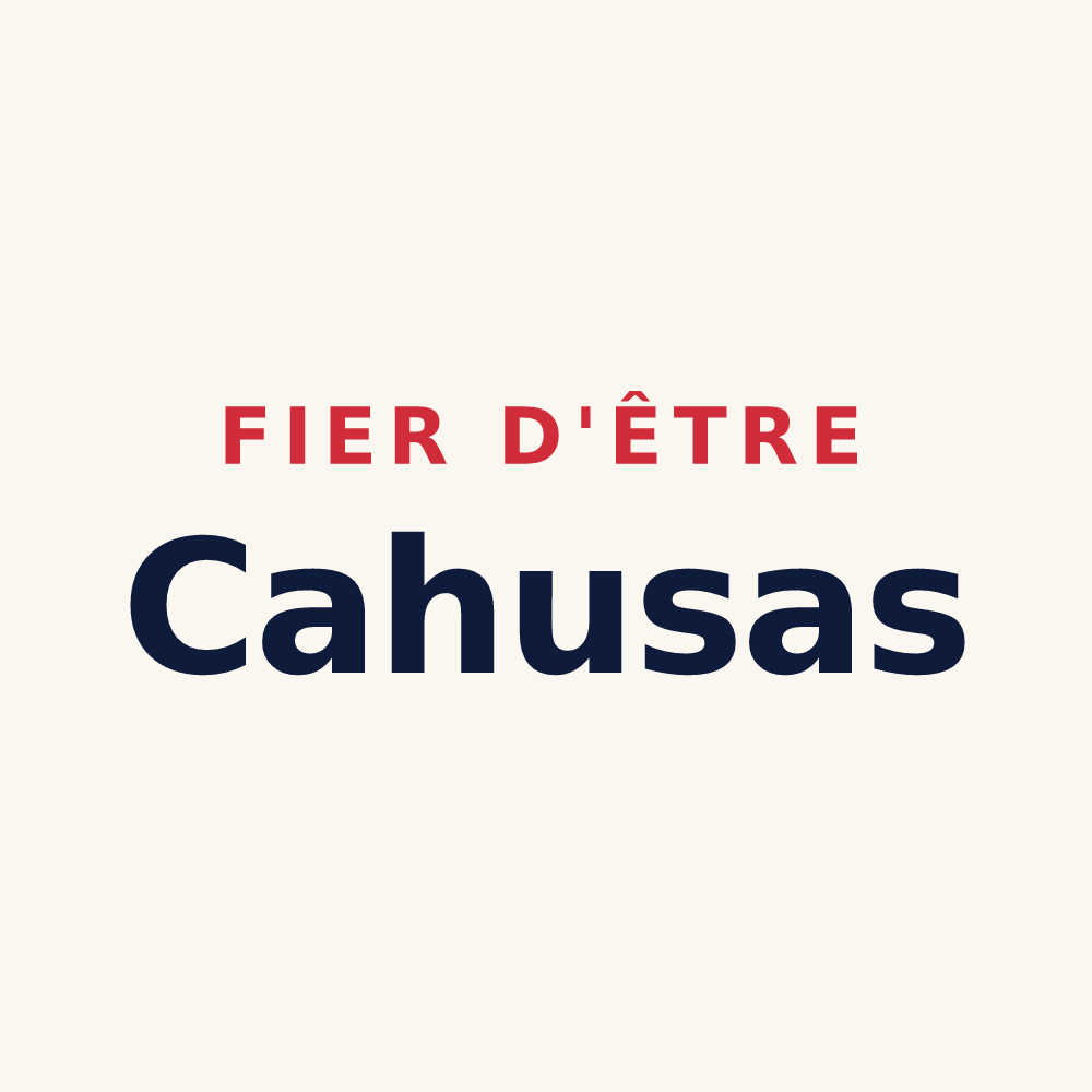 Tasse « Fier d'être Cahusas » — design pour Chézy-en-Orxois