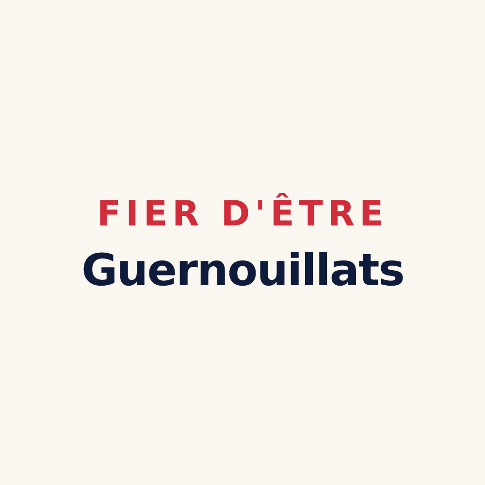 Tasse « Fier d'être Guernouillats » — design pour Chézy-sur-Marne