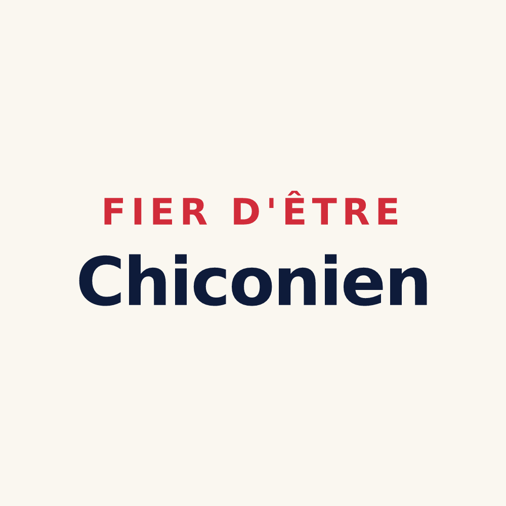 Tasse « Fier d'être Chiconien » — design pour Chiconi