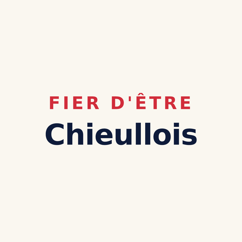 Tasse « Fier d'être Chieullois » — design pour Chieulles