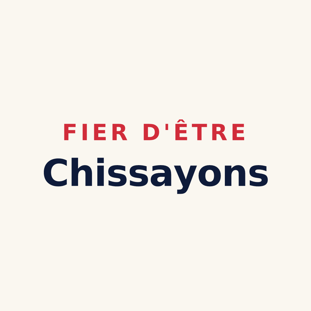 Tasse « Fier d'être Chissayons » — design pour Chissey-lès-Mâcon