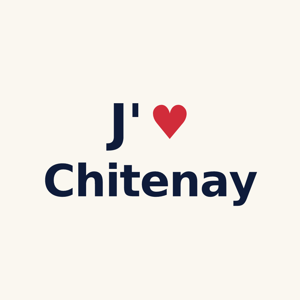 Tasse personnalisée Chitenay — design J'aime Chitenay