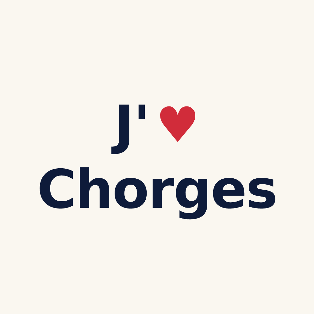 Tasse personnalisée Chorges — design J'aime Chorges