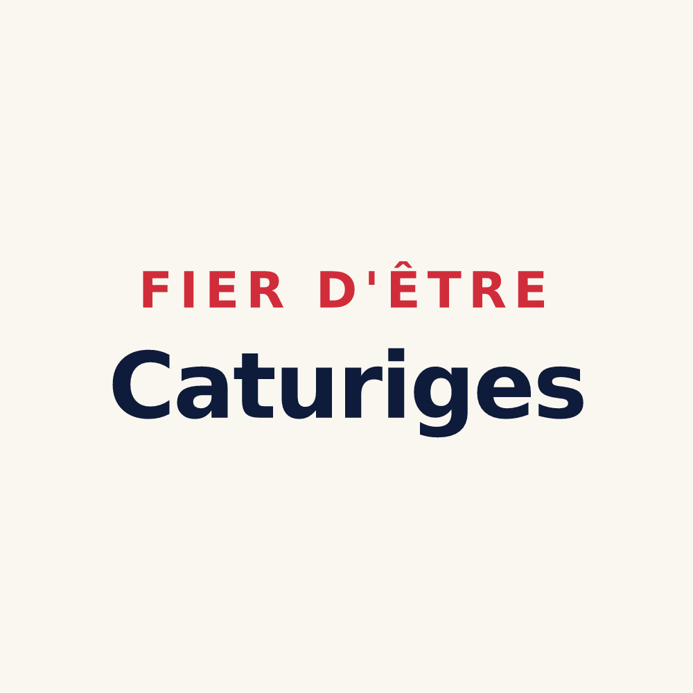 Tasse « Fier d'être Caturiges » — design pour Chorges