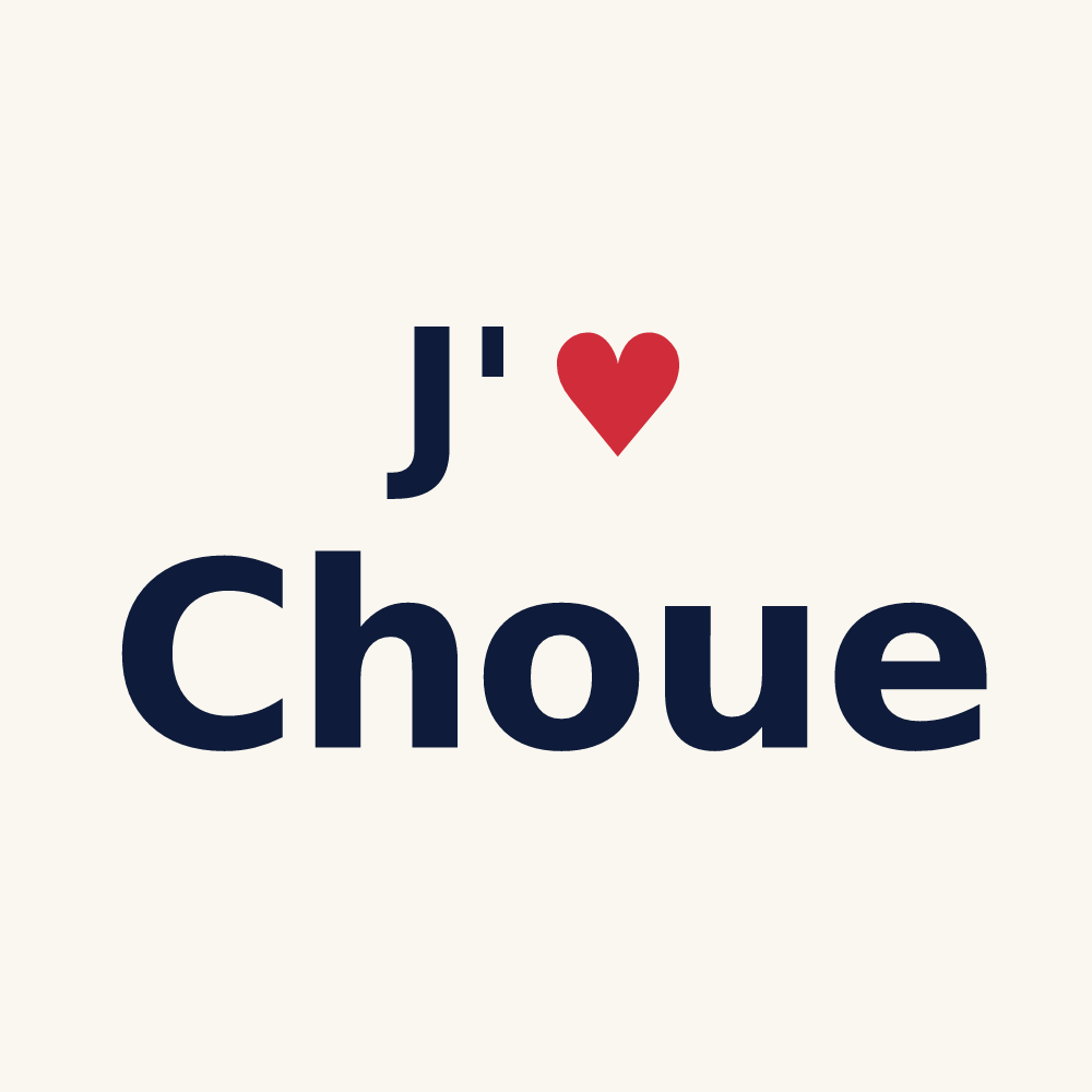 Tasse personnalisée Choue — design J'aime Choue