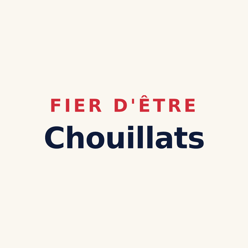 Tasse « Fier d'être Chouillats » — design pour Chouilly