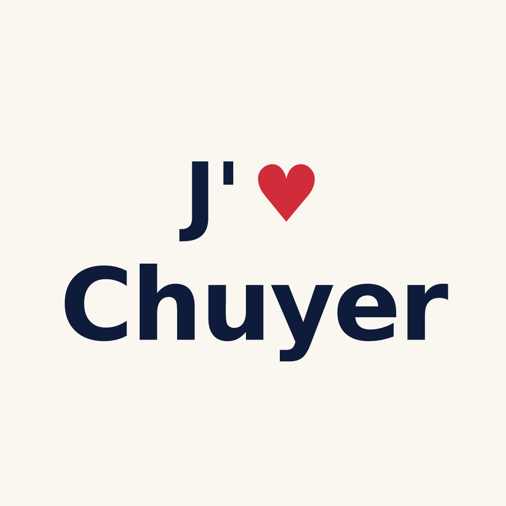 Tasse personnalisée Chuyer — design J'aime Chuyer
