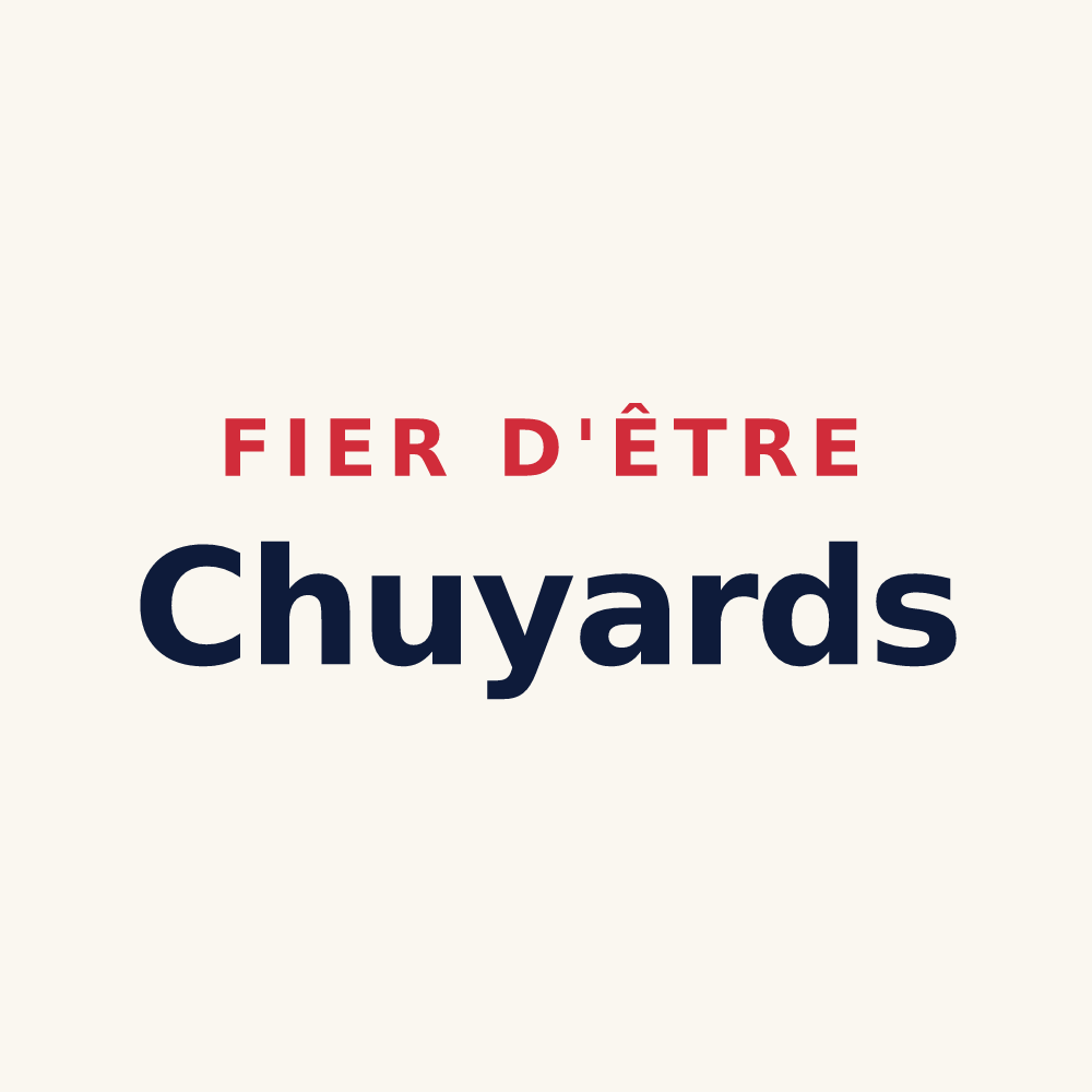 Tasse « Fier d'être Chuyards » — design pour Chuyer