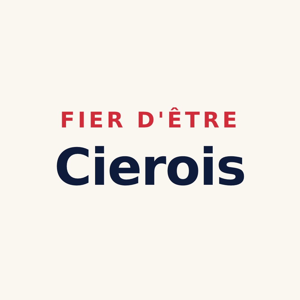 Tasse « Fier d'être Cierois » — design pour Cier-de-Luchon