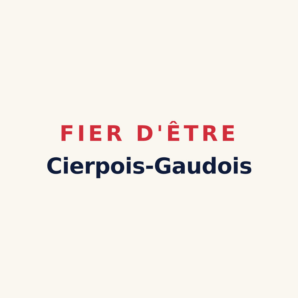 Tasse « Fier d'être Cierpois-Gaudois » — design pour Cierp-Gaud