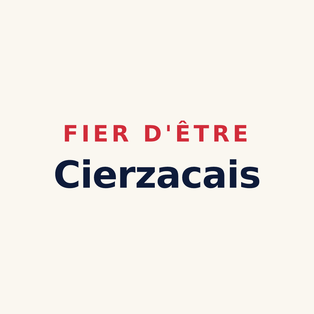 Tasse « Fier d'être Cierzacais » — design pour Cierzac