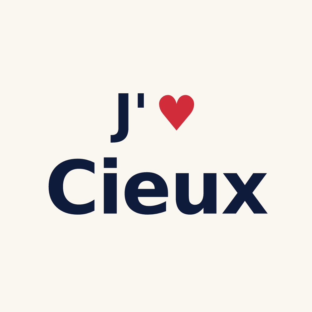 Tasse personnalisée Cieux — design J'aime Cieux