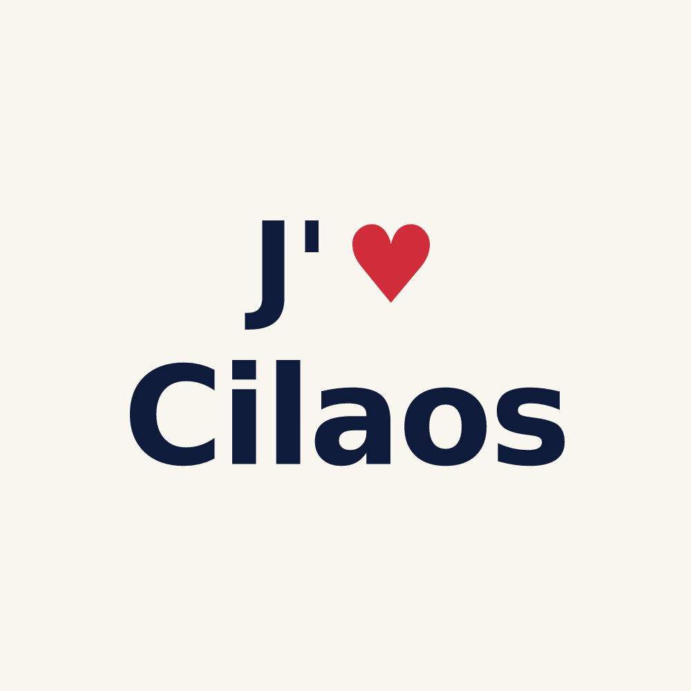 Tasse personnalisée Cilaos — design J'aime Cilaos