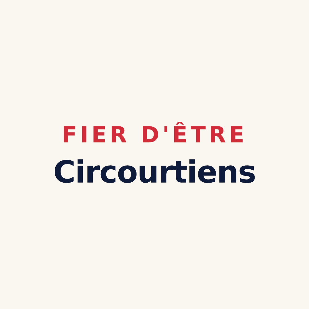 Tasse « Fier d'être Circourtiens » — design pour Circourt