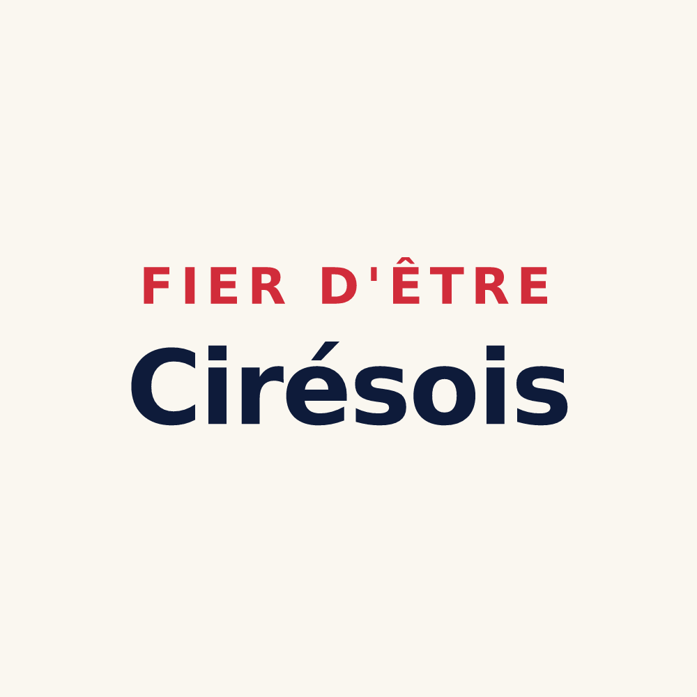 Tasse « Fier d'être Cirésois » — design pour Cirès