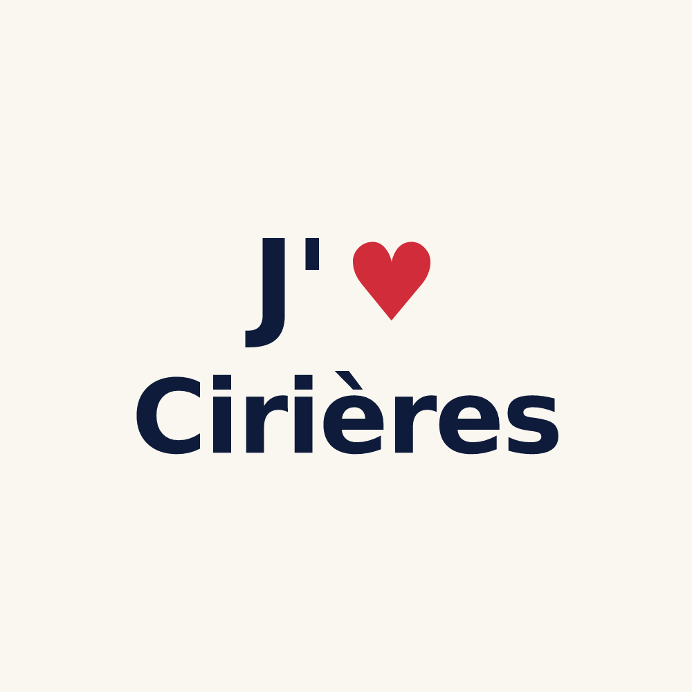 Tasse personnalisée Cirières — design J'aime Cirières