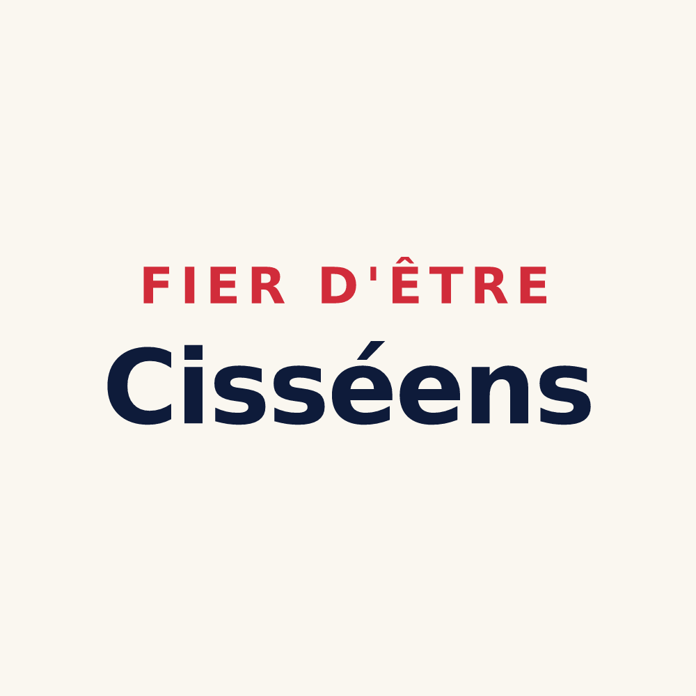 Tasse « Fier d'être Cisséens » — design pour Cissé