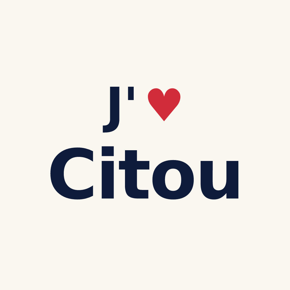 Tasse personnalisée Citou — design J'aime Citou