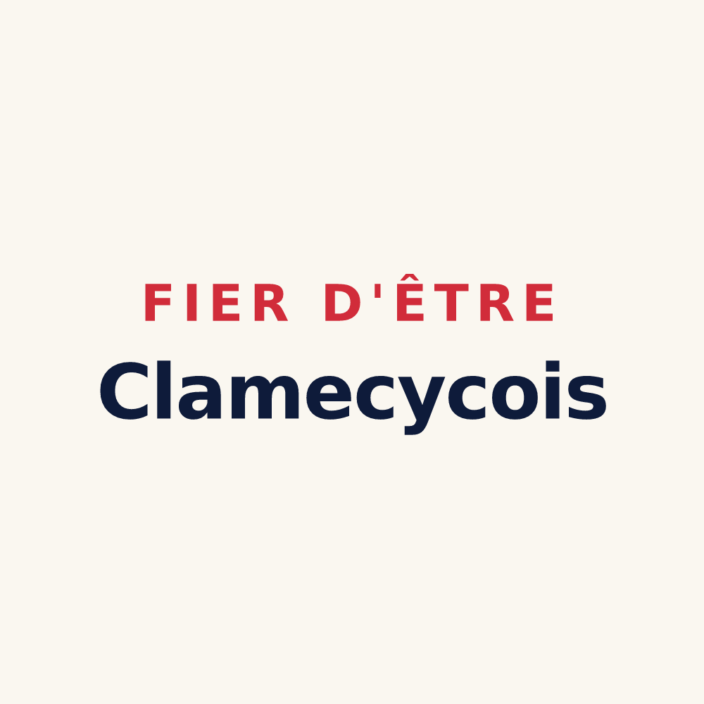 Tasse « Fier d'être Clamecycois » — design pour Clamecy