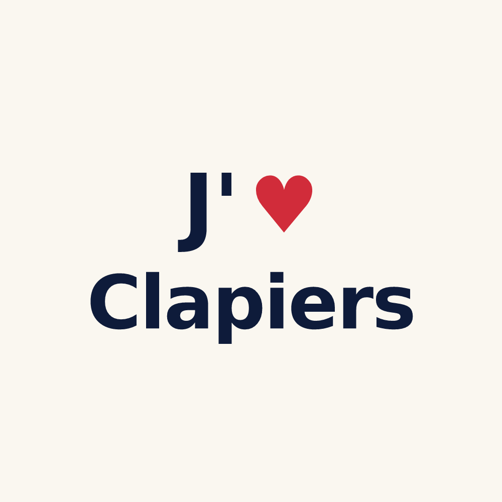 Tasse personnalisée Clapiers — design J'aime Clapiers