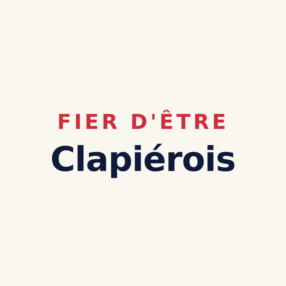 Tasse « Fier d'être Clapiérois » — design pour Clapiers
