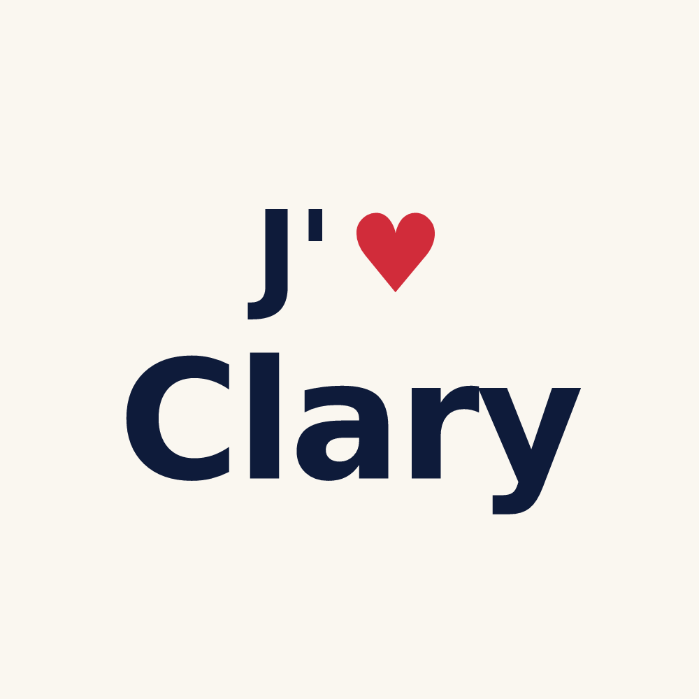 Tasse personnalisée Clary — design J'aime Clary