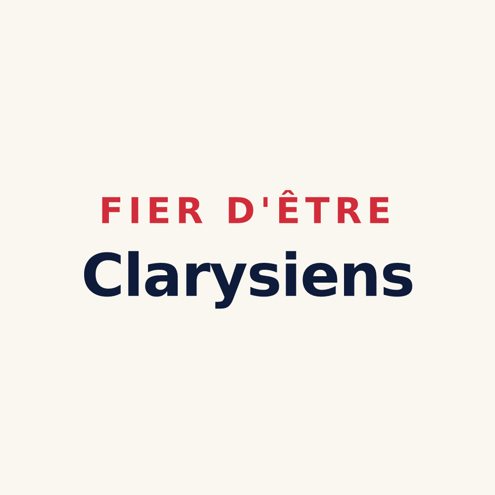 Tasse « Fier d'être Clarysiens » — design pour Clary