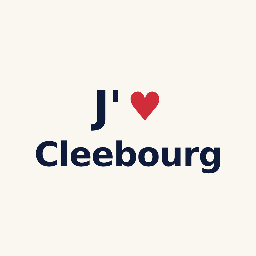 Tasse personnalisée Cleebourg — design J'aime Cleebourg