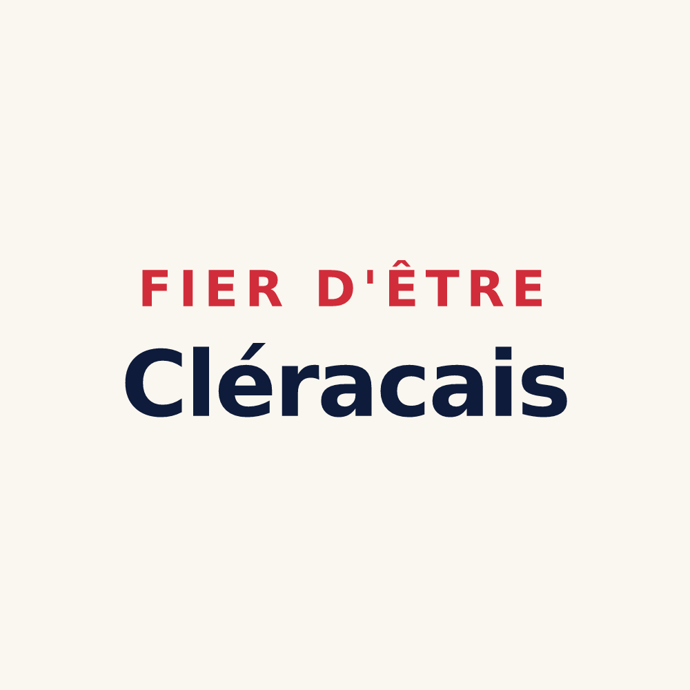 Tasse « Fier d'être Cléracais » — design pour Clérac