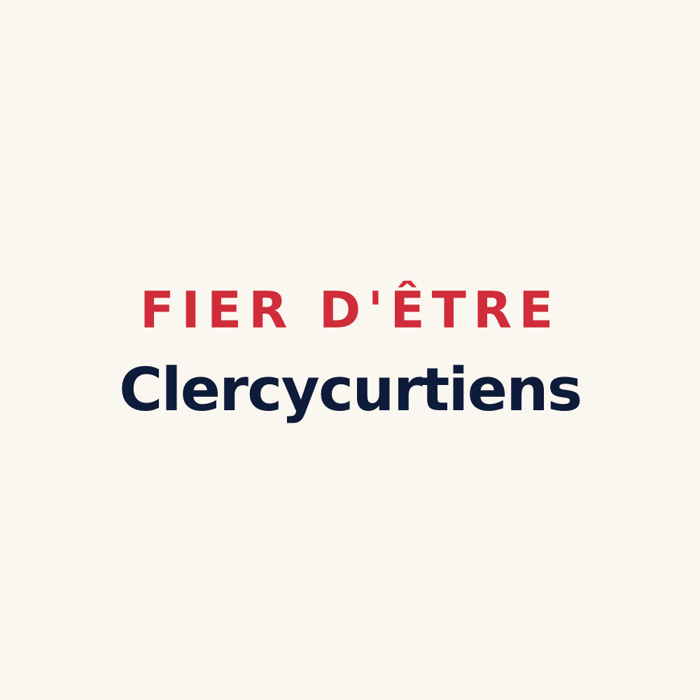 Tasse « Fier d'être Clercycurtiens » — design pour Clérey-la-Côte