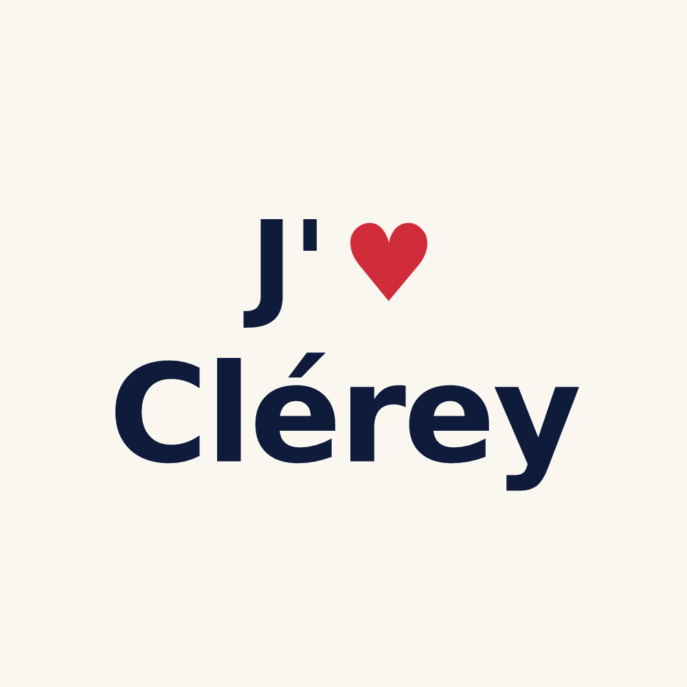 Tasse personnalisée Clérey — design J'aime Clérey
