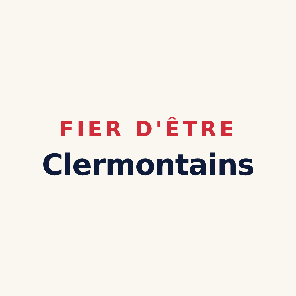 Tasse « Fier d'être Clermontains » — design pour Clermont-sur-Lauquet