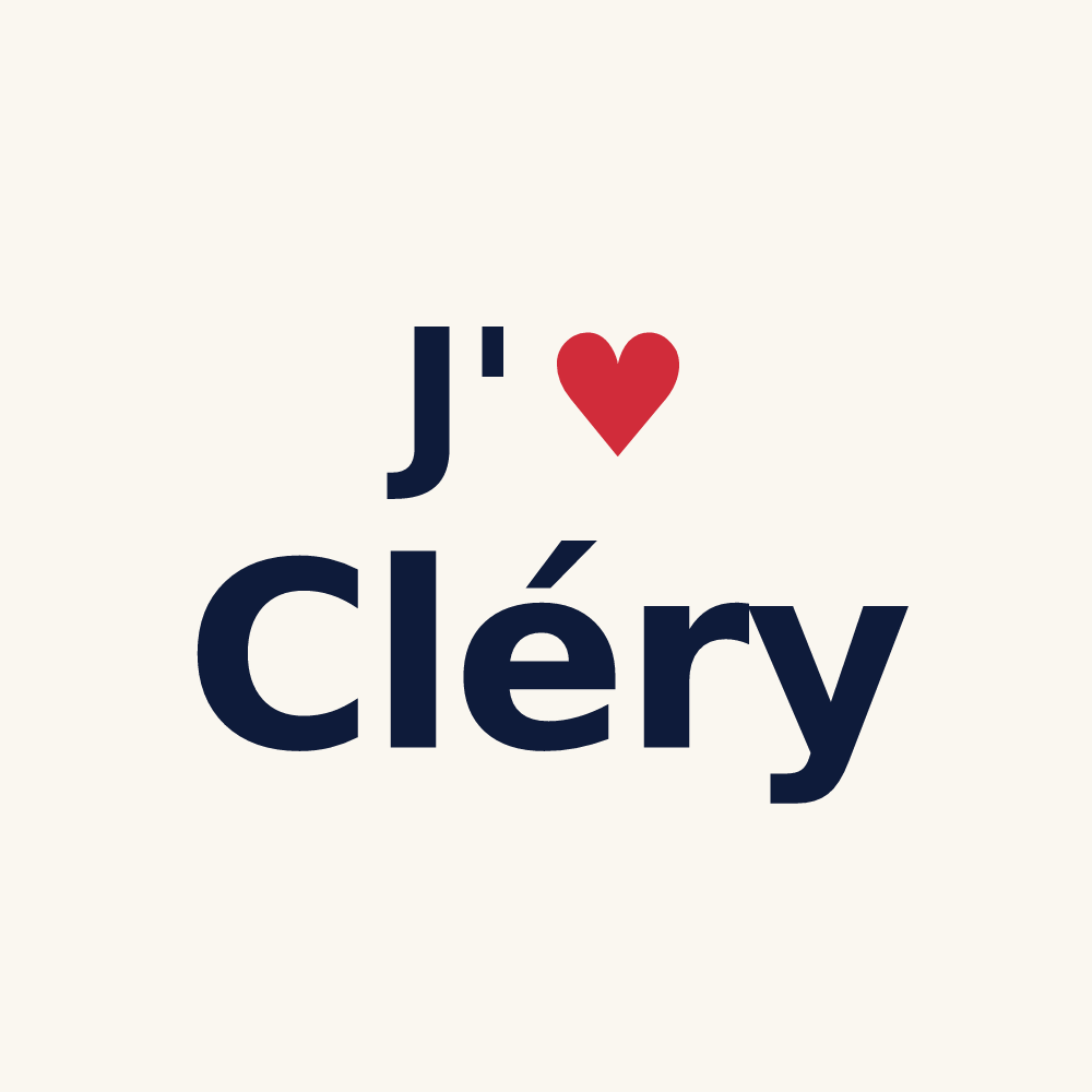 Tasse personnalisée Cléry — design J'aime Cléry