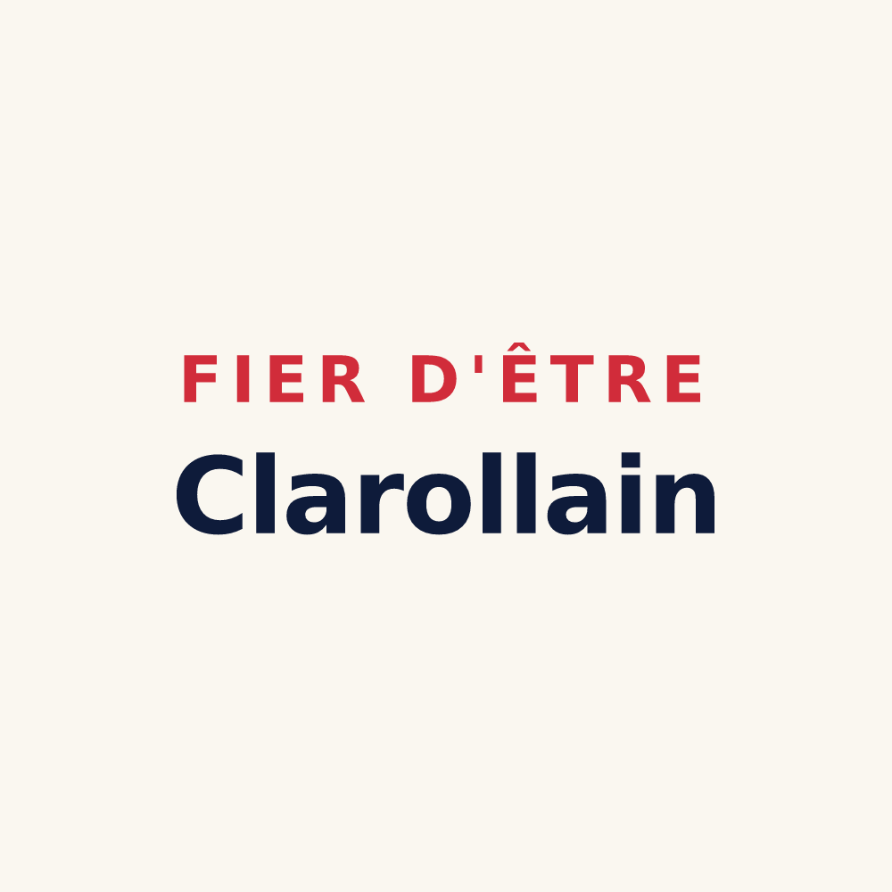 Tasse « Fier d'être Clarollain » — design pour Cléry