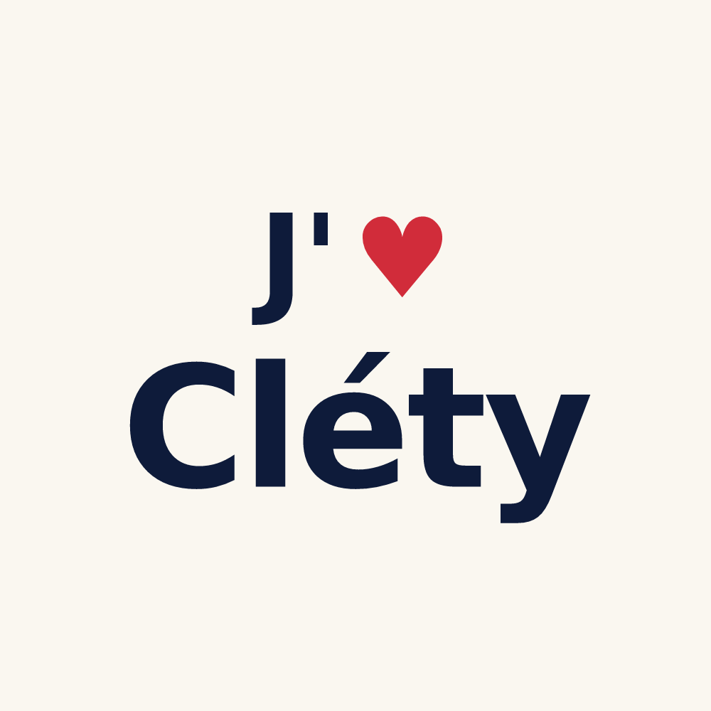 Tasse personnalisée Cléty — design J'aime Cléty