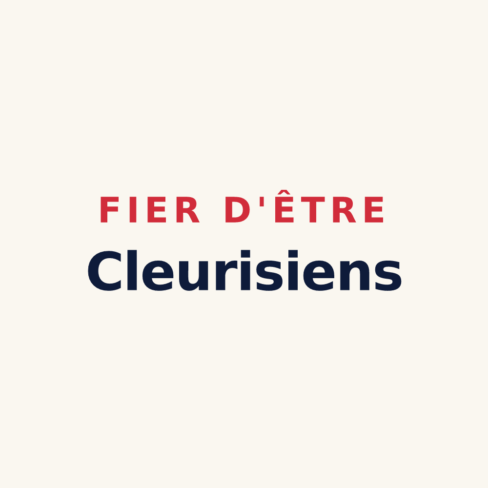 Tasse « Fier d'être Cleurisiens » — design pour Cleurie