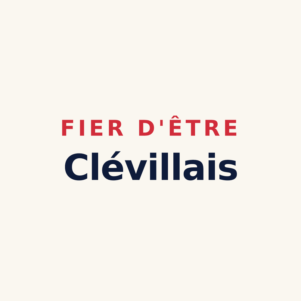 Tasse « Fier d'être Clévillais » — design pour Cléville