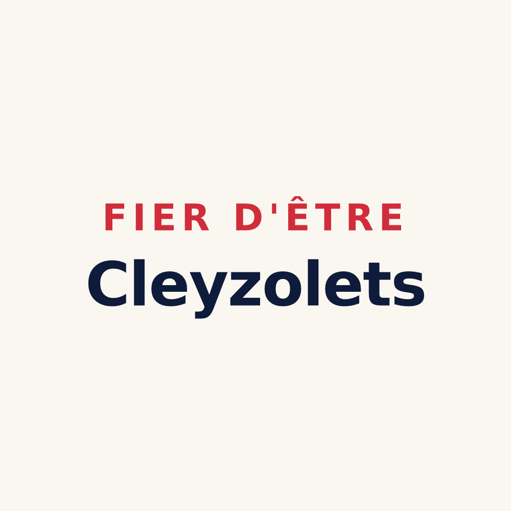 Tasse « Fier d'être Cleyzolets » — design pour Cleyzieu