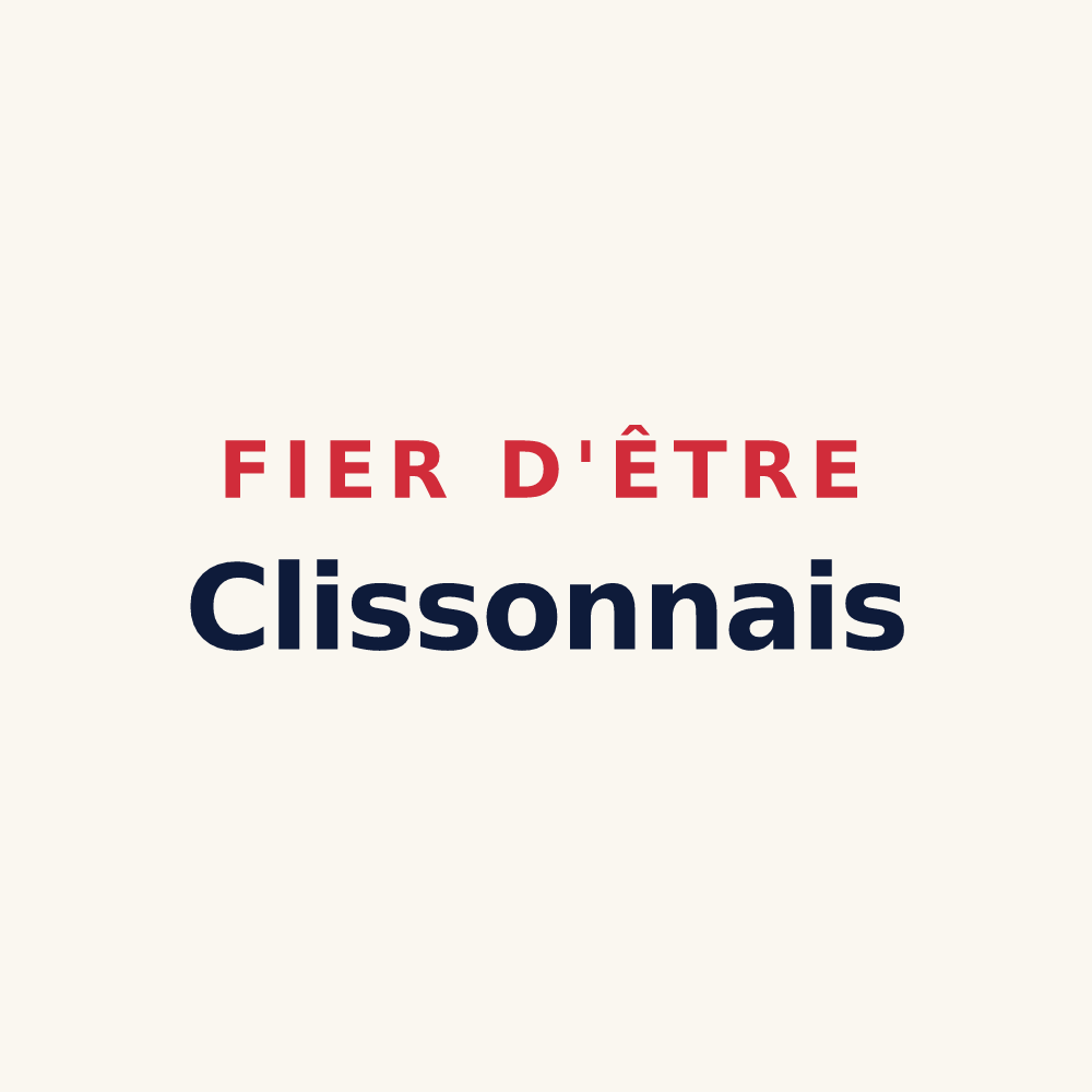 Tasse « Fier d'être Clissonnais » — design pour Clisson