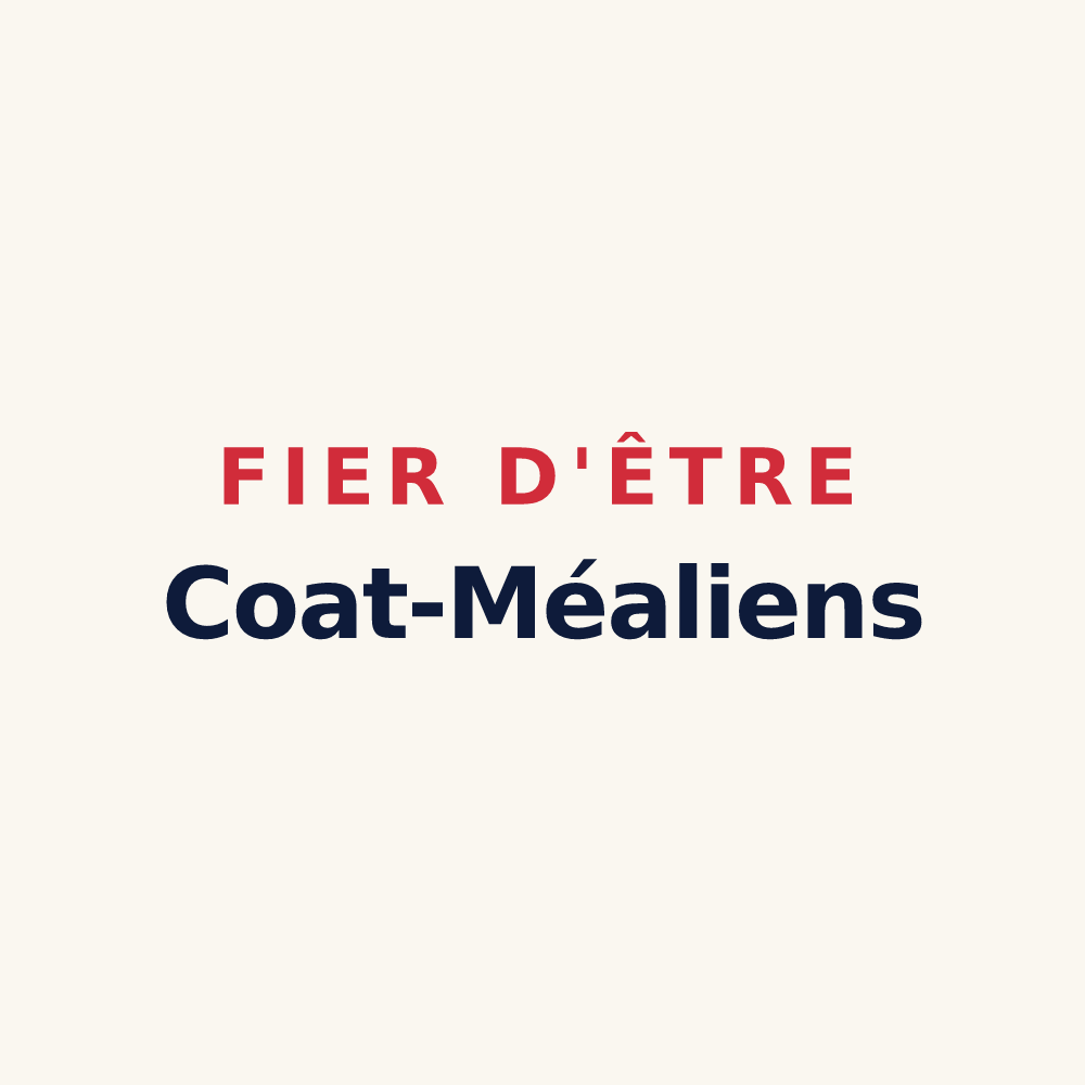 Tasse « Fier d'être Coat-Méaliens » — design pour Coat-Méal