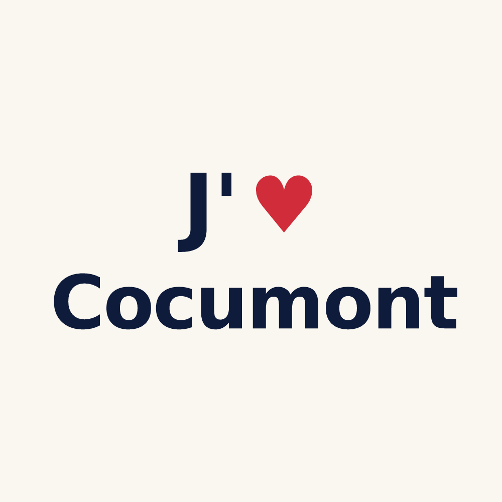Tasse personnalisée Cocumont — design J'aime Cocumont