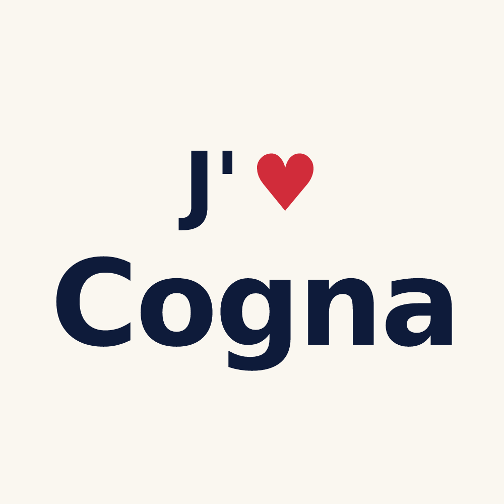 Tasse personnalisée Cogna — design J'aime Cogna