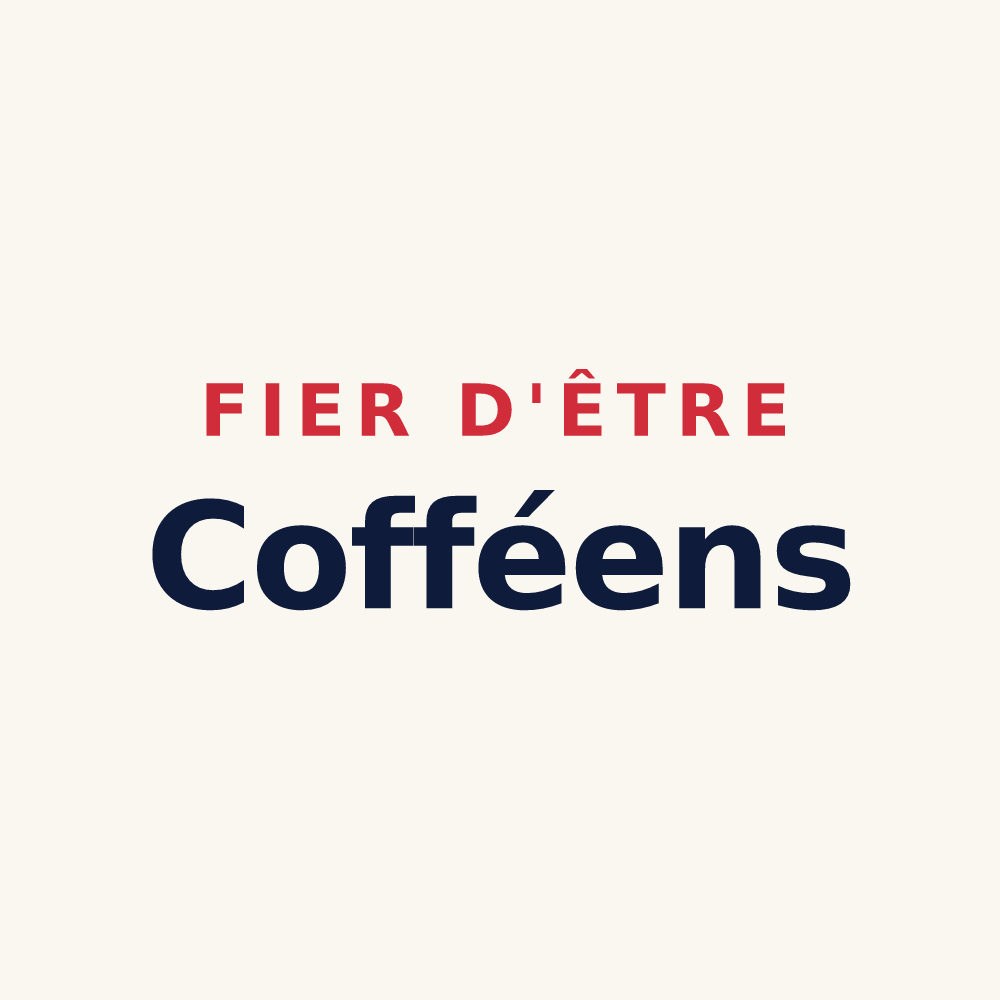 Tasse « Fier d'être Cofféens » — design pour Coiffy-le-Haut