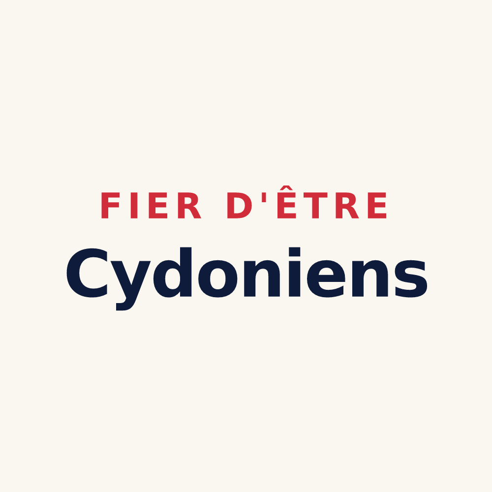 Tasse « Fier d'être Cydoniens » — design pour Coin-sur-Seille