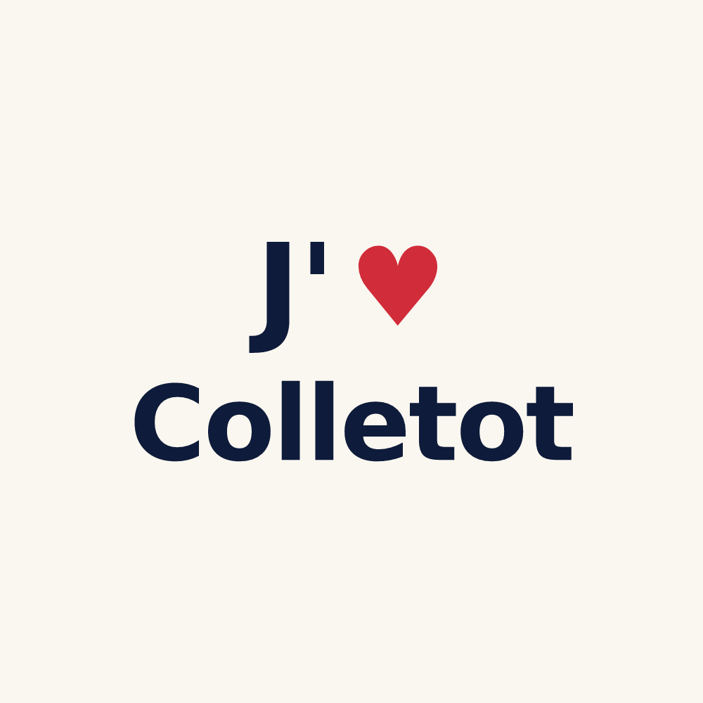 Tasse personnalisée Colletot — design J'aime Colletot