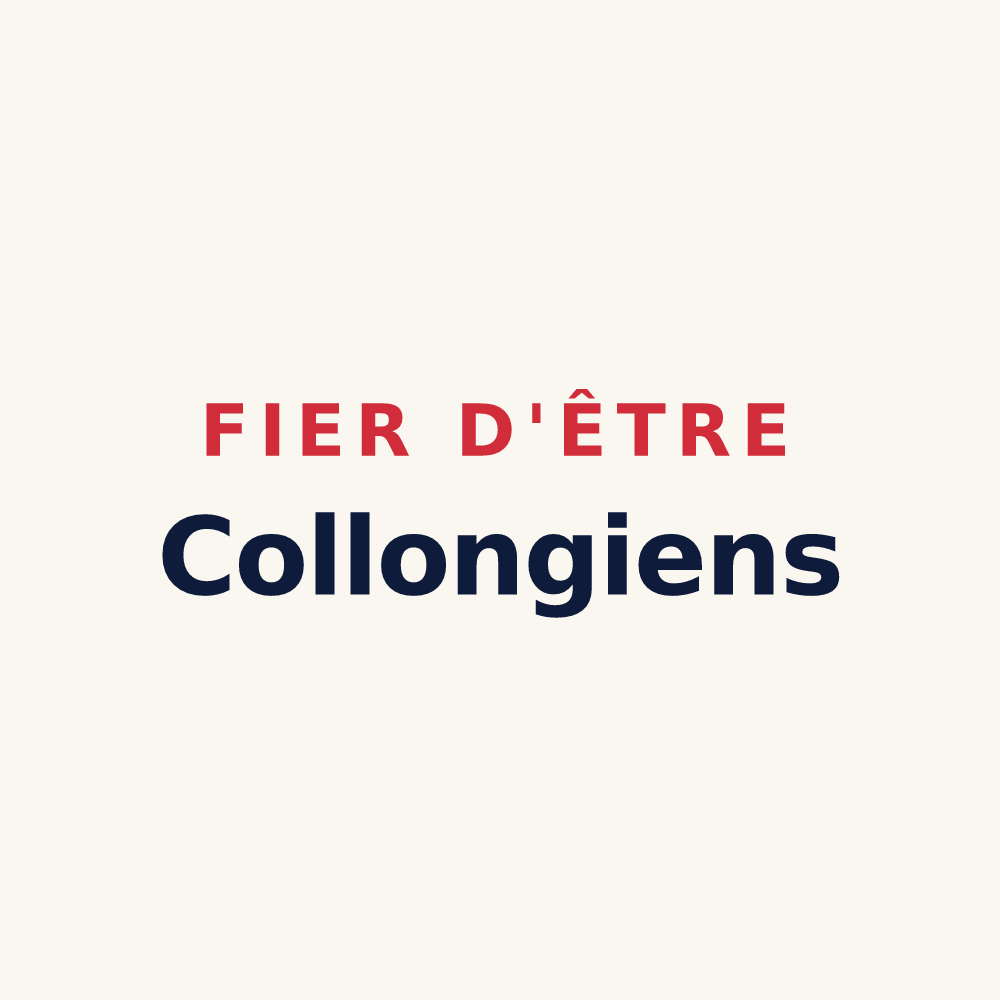 Tasse « Fier d'être Collongiens » — design pour Collonge-en-Charollais