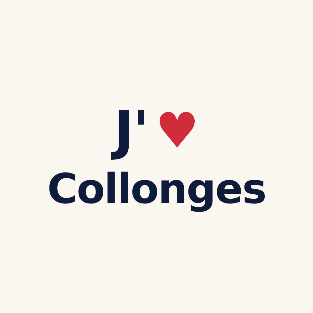 Tasse personnalisée Collonges — design J'aime Collonges