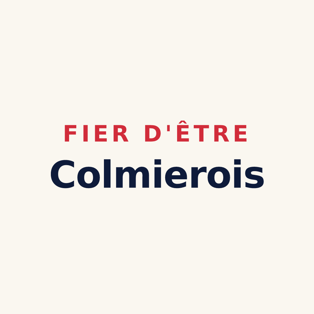 Tasse « Fier d'être Colmierois » — design pour Colmier-le-Haut