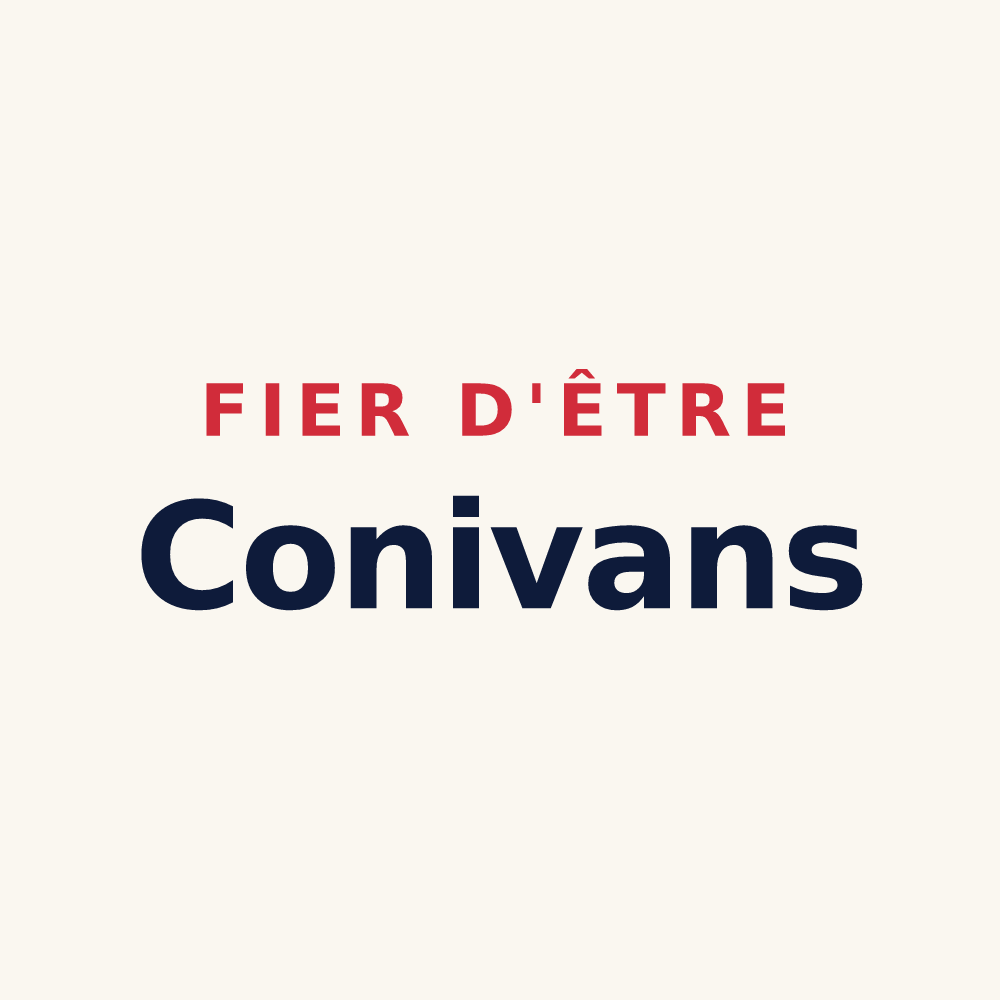 Tasse « Fier d'être Conivans » — design pour Colombé-la-Fosse